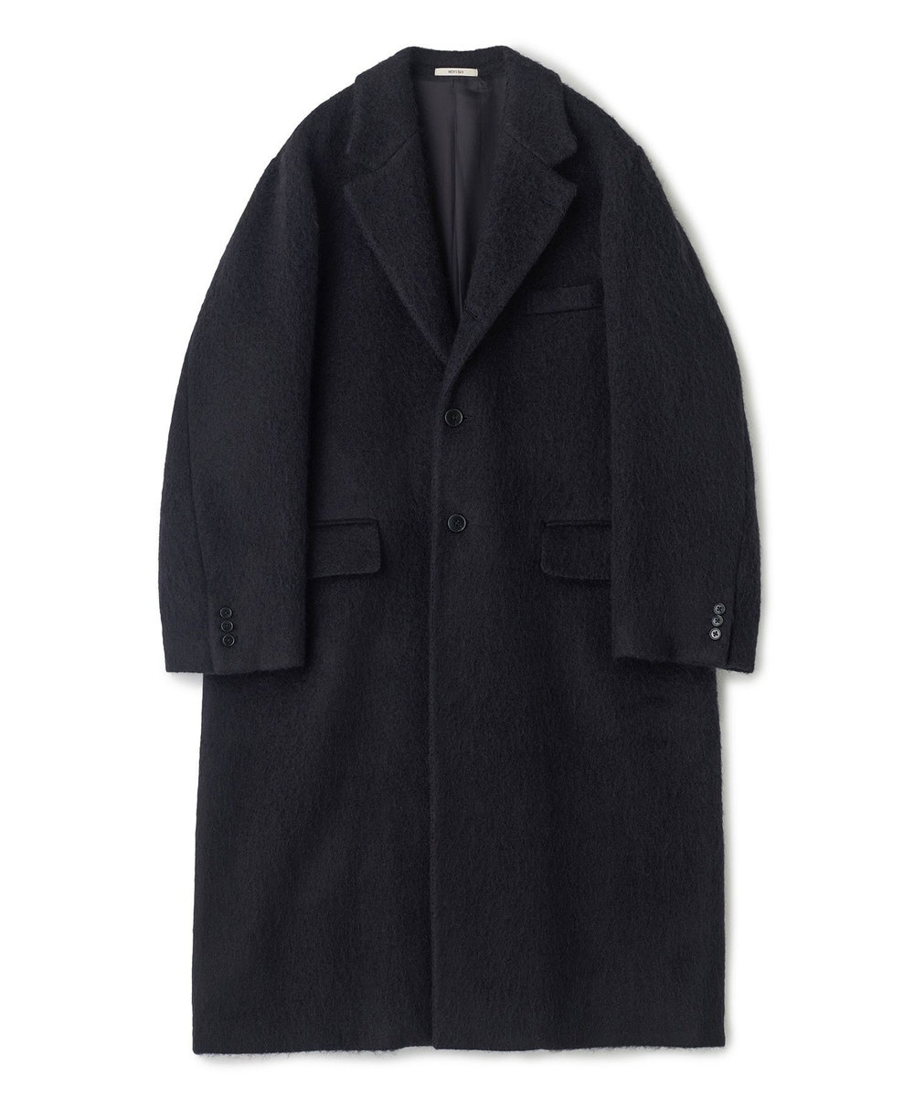 MEN'S BIGI 【BASED ON MEN'S BIGI HERITAGE】シングルチェスターコート ブラック