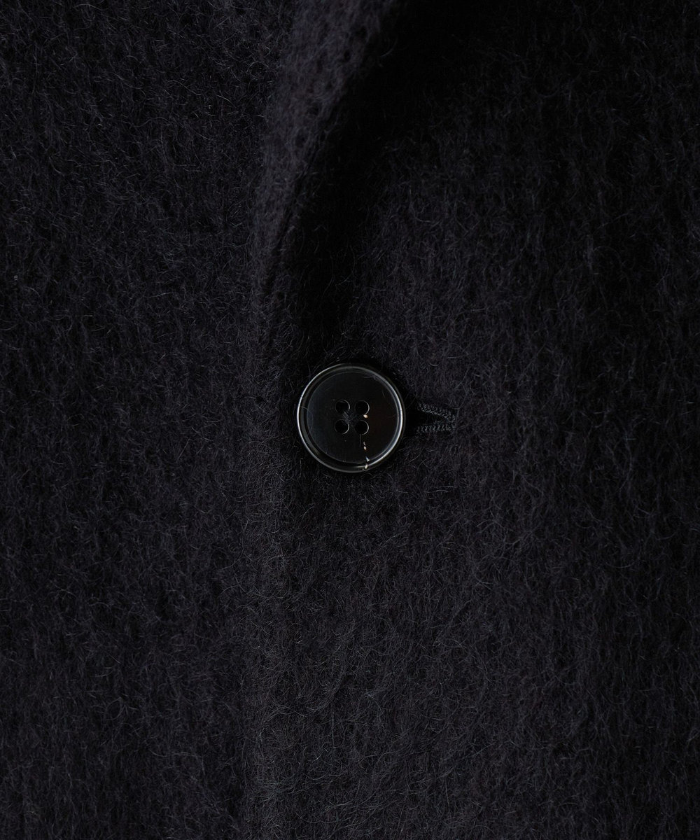 MEN'S BIGI 【BASED ON MEN'S BIGI HERITAGE】シングルチェスターコート ブラック