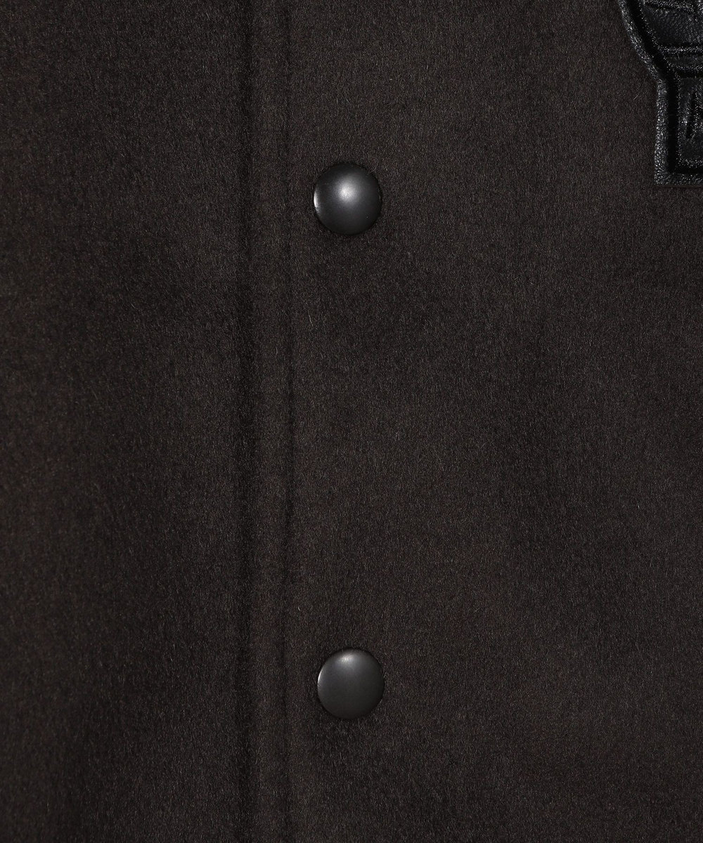 MEN'S BIGI 【50th Anniv . 中田 慎介】WOOL MELTON STADIUM JAMPER ブラウン