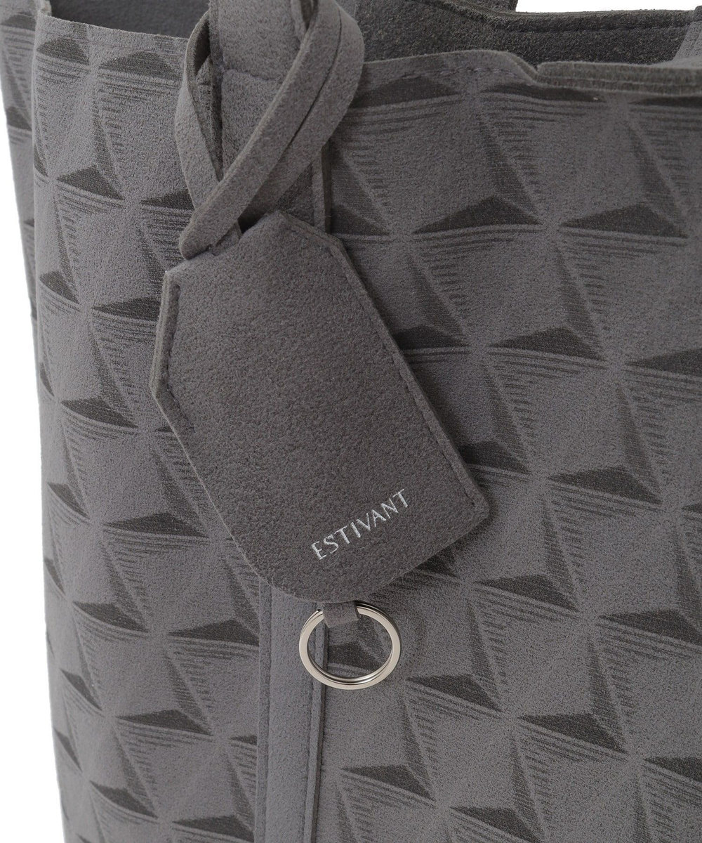 MEN'S BIGI 【Estivant/エスティバン】Tote Bag Medium / ウルトラスエード トートバッグ スモール ダークグレー