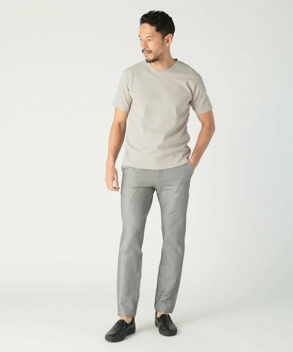 MEN'S BIGI ハイパワーストレッチ ツイルパンツ＜2wayストレッチ＞<接触冷感＞ ライトグレー