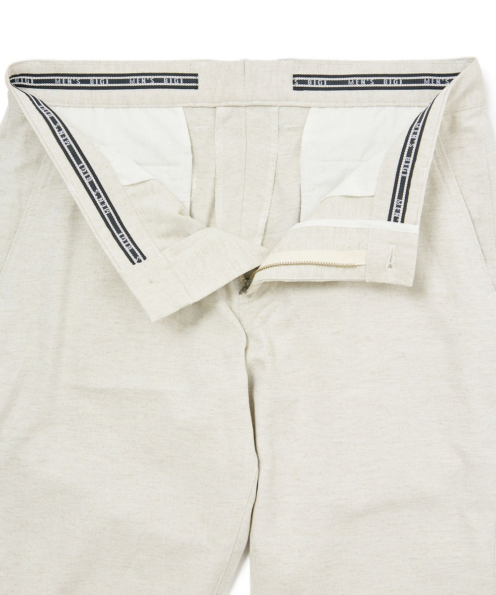 MEN'S BIGI シェルタリングドライオックス フルレングスパンツ＜吸汗速乾/紫外線防止/接触冷感/ストレッチ＞ ベージュ