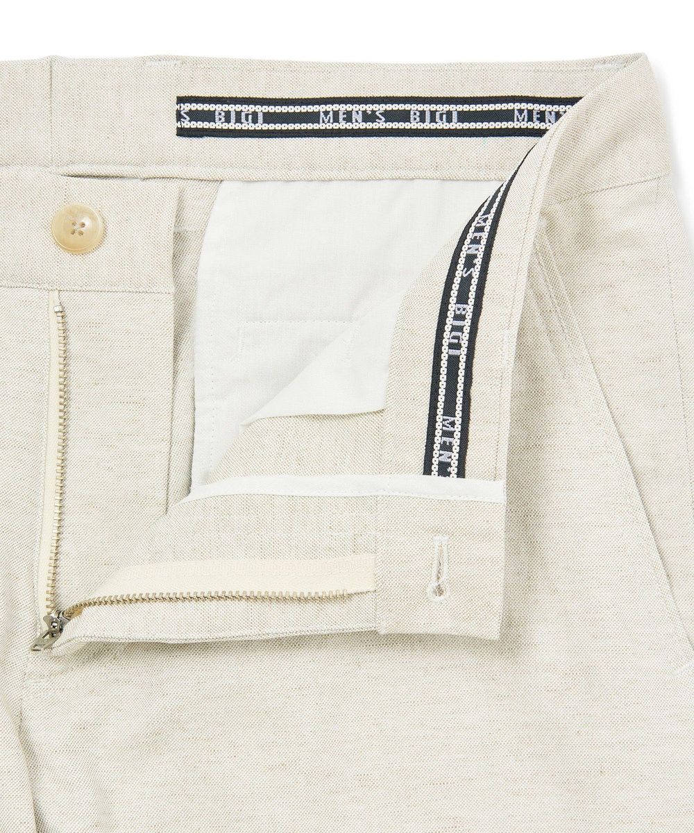 MEN'S BIGI シェルタリングドライオックス フルレングスパンツ＜吸汗速乾/紫外線防止/接触冷感/ストレッチ＞ ベージュ