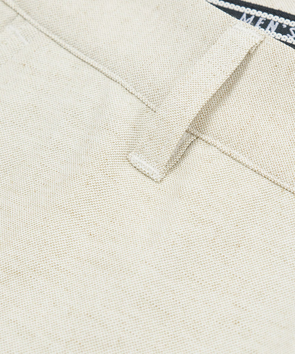 MEN'S BIGI シェルタリングドライオックス フルレングスパンツ＜吸汗速乾/紫外線防止/接触冷感/ストレッチ＞ ベージュ