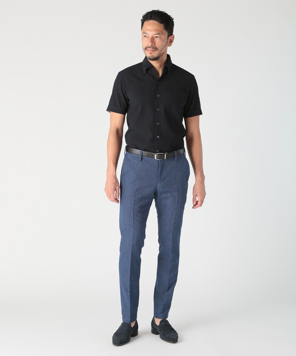 MEN'S BIGI 【ACTIVE TAILOR/アクティブテイラー】カールマイヤーボタンダウンシャツ ブルー系その他