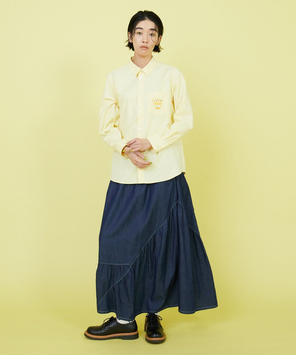 FRAPBOIS クラウンシャツ イエロー