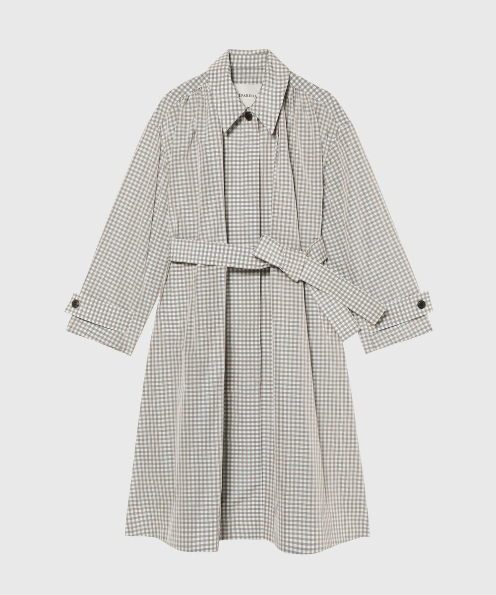 DÉPAREILLÉ GINGHAM COAT / ギンガムコート チェック