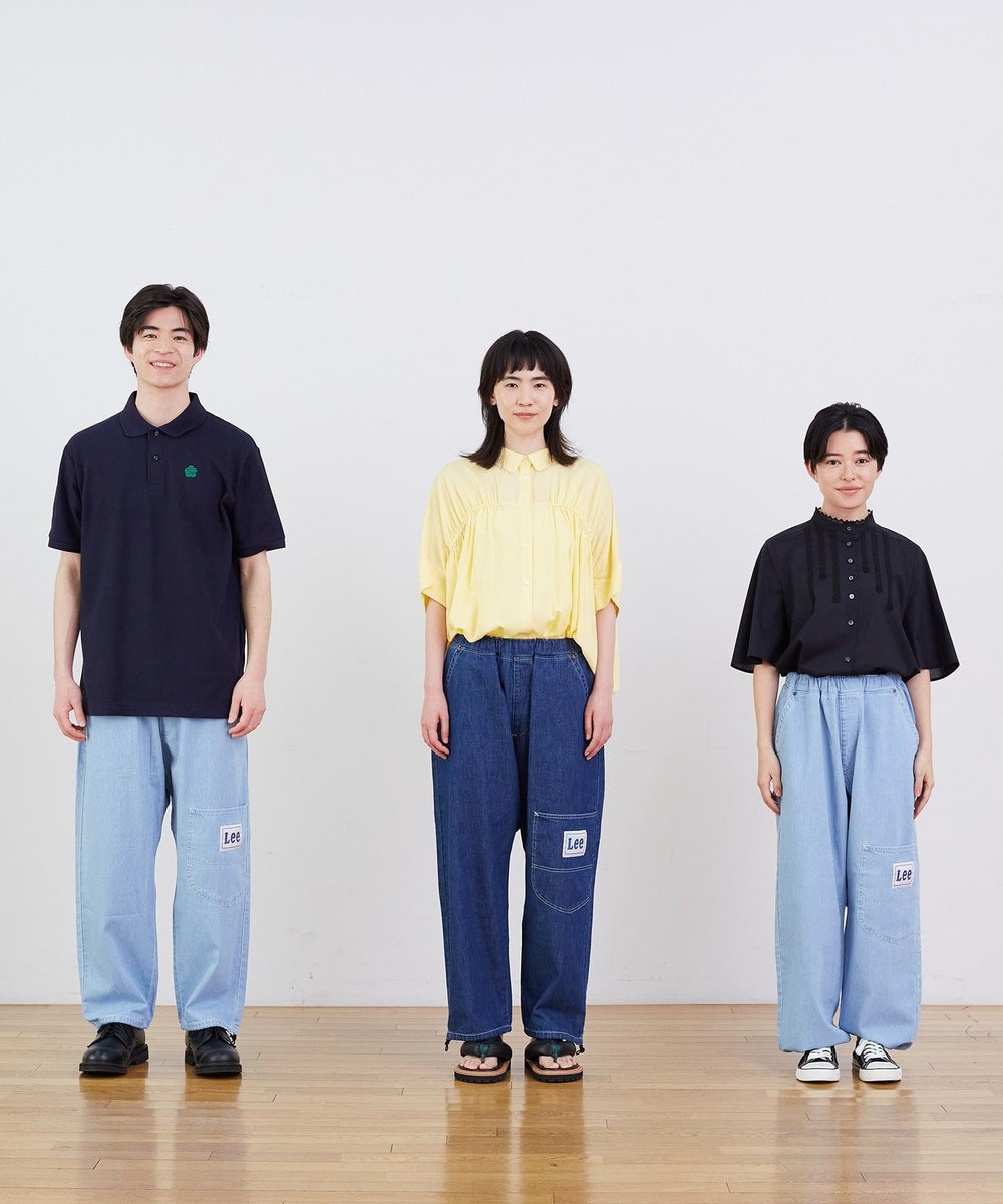 FRAPBOIS Lee×FRAPBOIS デニムパンツ サックスブルー