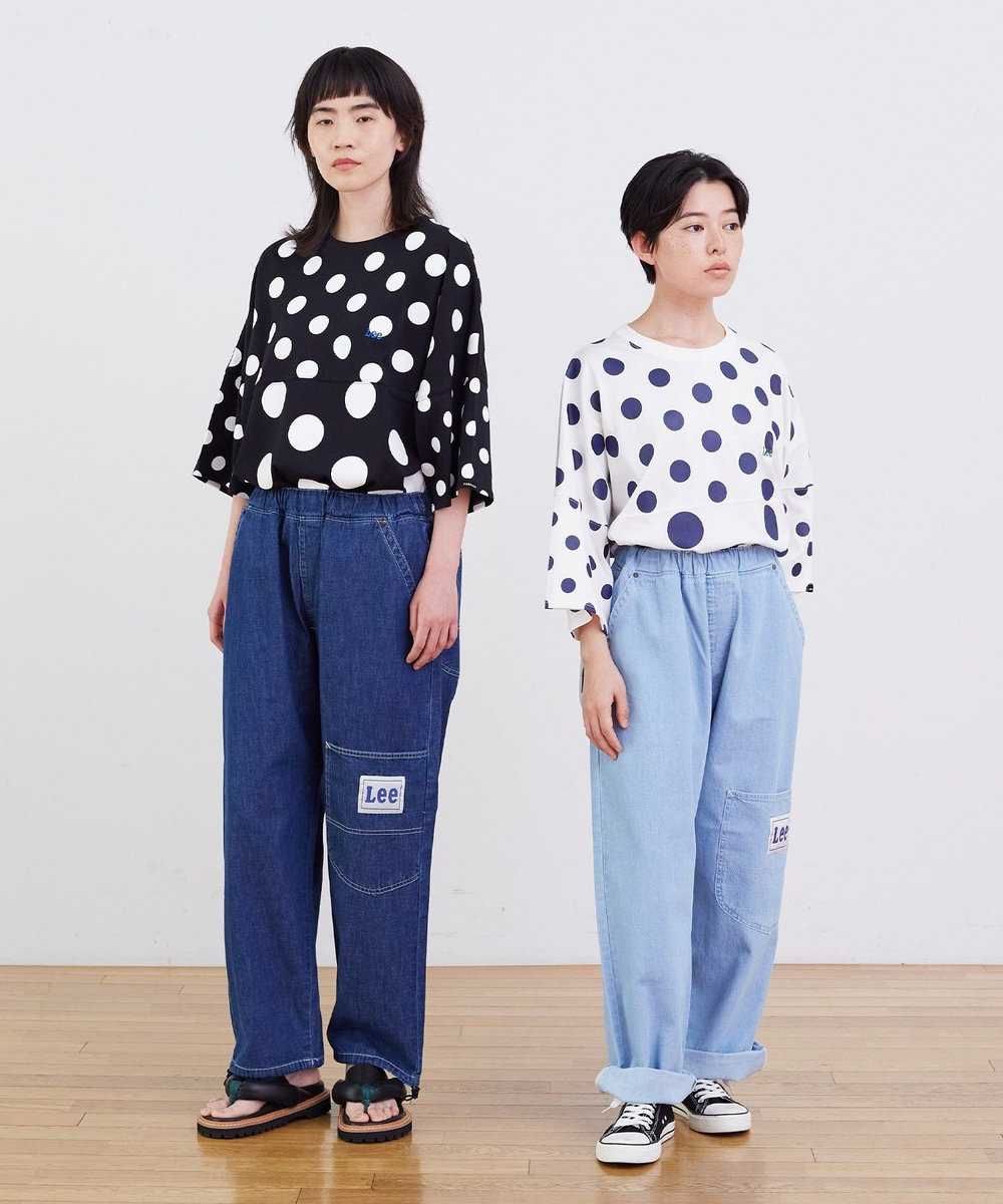 FRAPBOIS Lee×FRAPBOIS デニムパンツ サックスブルー