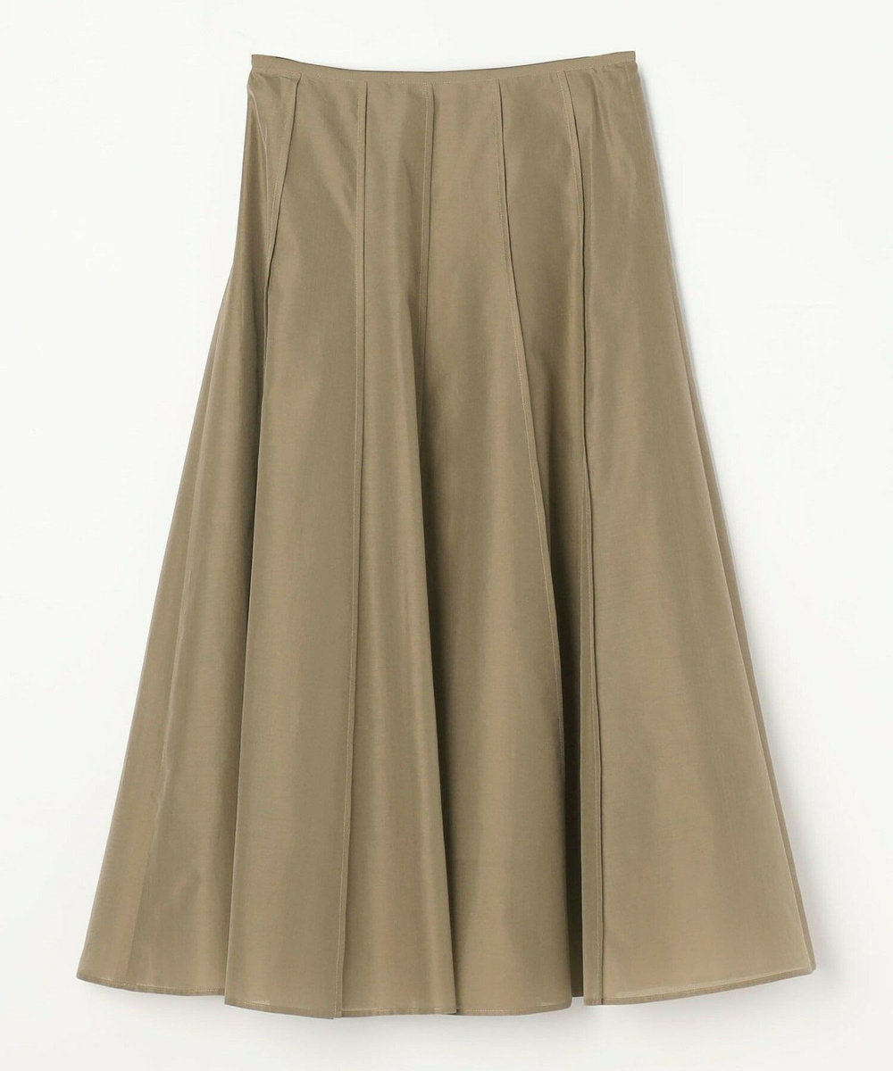 L'EQUIPE COUTURIER C/SEオーガンジースカート モカ