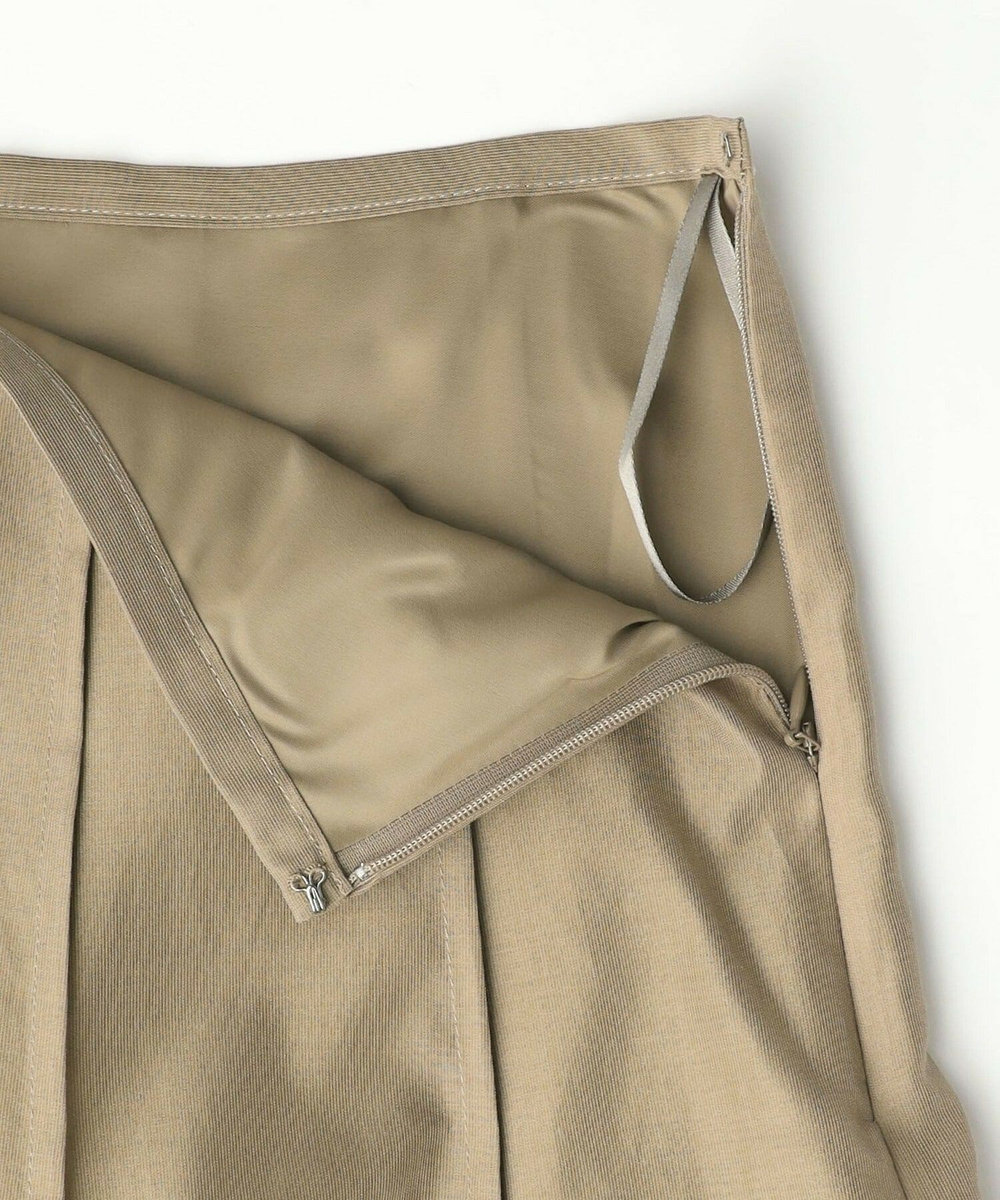 L'EQUIPE COUTURIER C/SEオーガンジースカート モカ