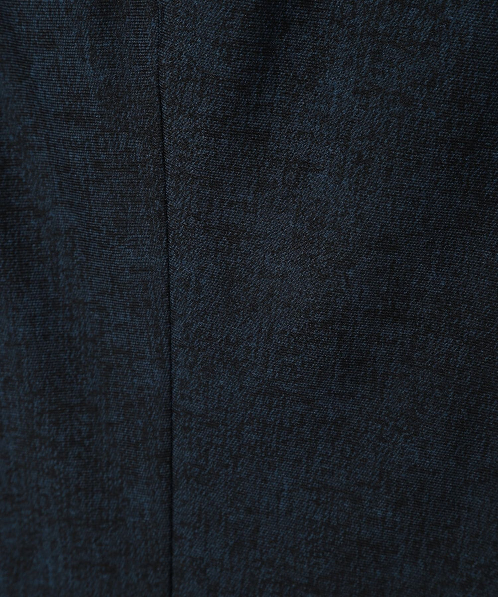 MEN'S BIGI 【ACTIVE TAILOR】ヒートパフォーマーツイード調プリントパンツ（セットアップ対応） ネイビー