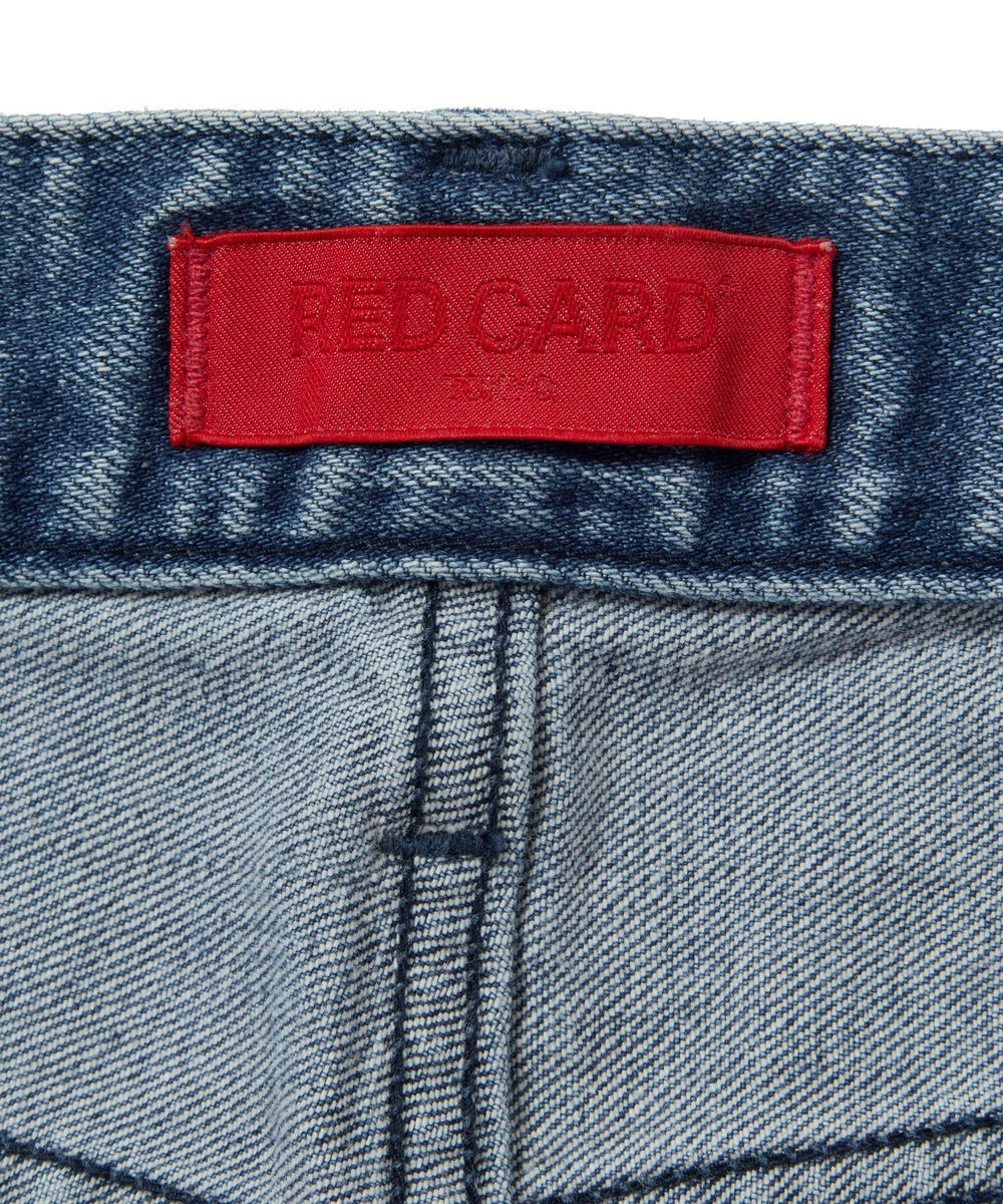MEN'S BIGI 【RED CARD/レッドカード】別注 Bass クリーンライトデニム ブルー