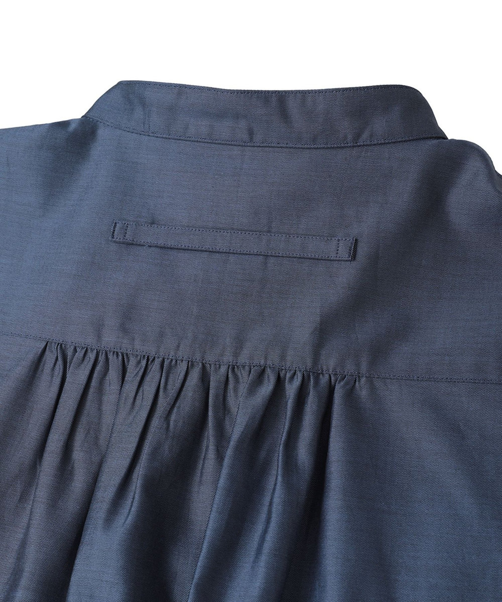 1er Arrondissement ＜TICCA（ティッカ）＞別注フレンチシャツブラウス ネイビー