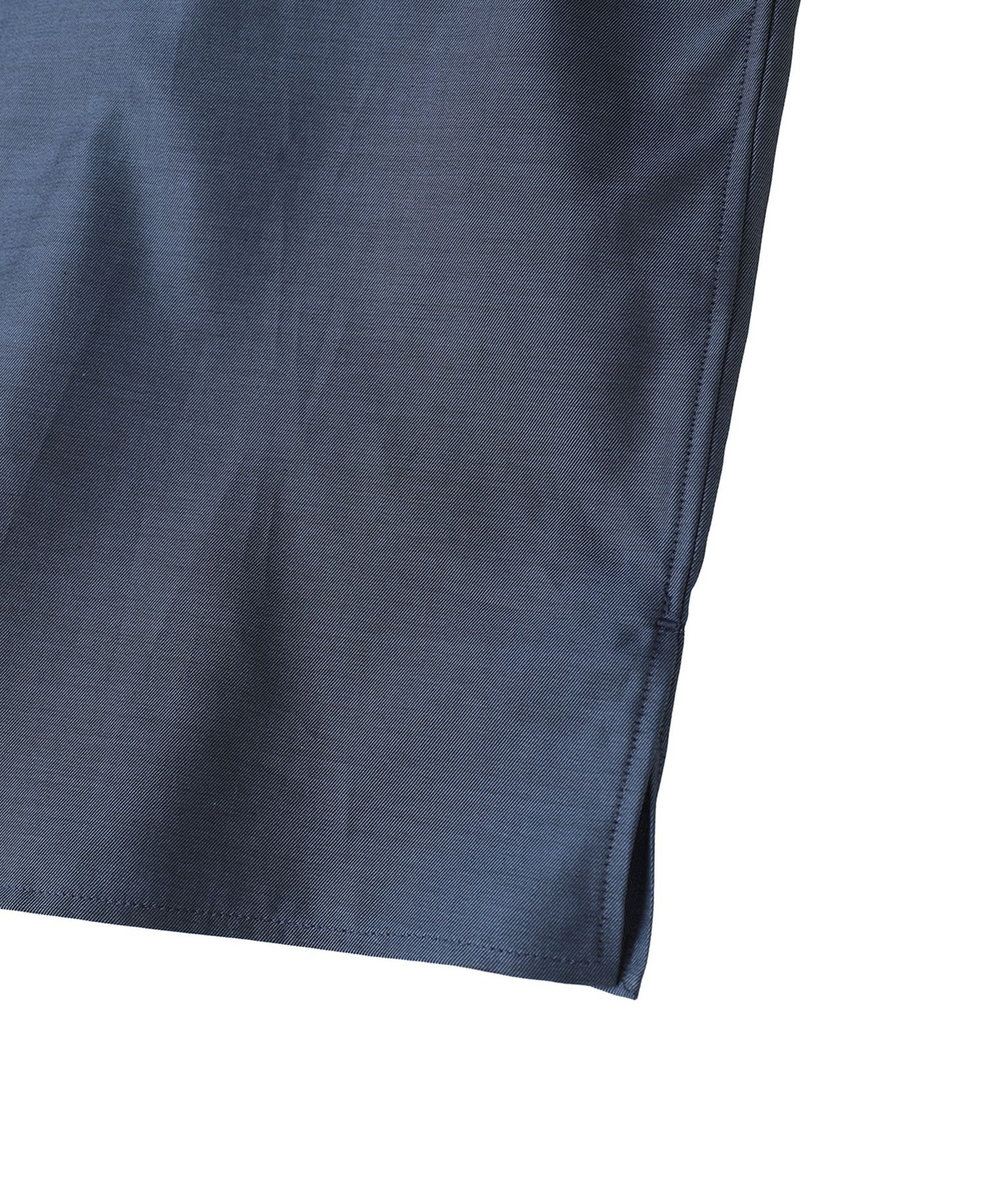 1er Arrondissement ＜TICCA（ティッカ）＞別注フレンチシャツブラウス ネイビー