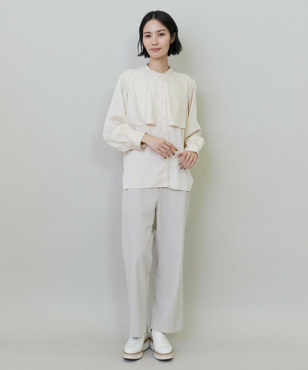 L'EQUIPE 2WAYストレッチパンツ ベージュ
