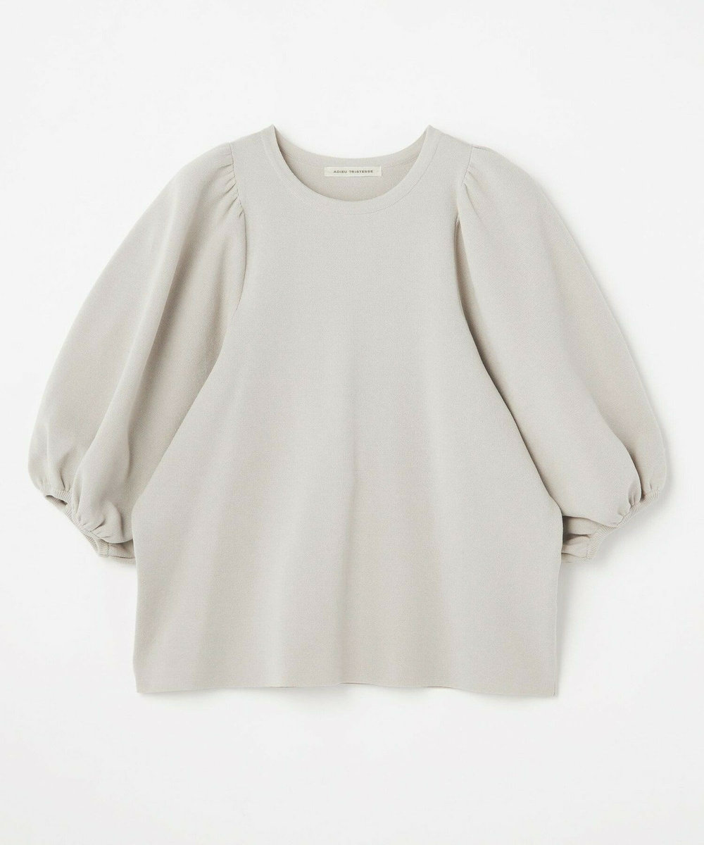 ADIEU TRISTESSE COTTON SURF　ミラノリブパフP/O グレイッシュベージュ