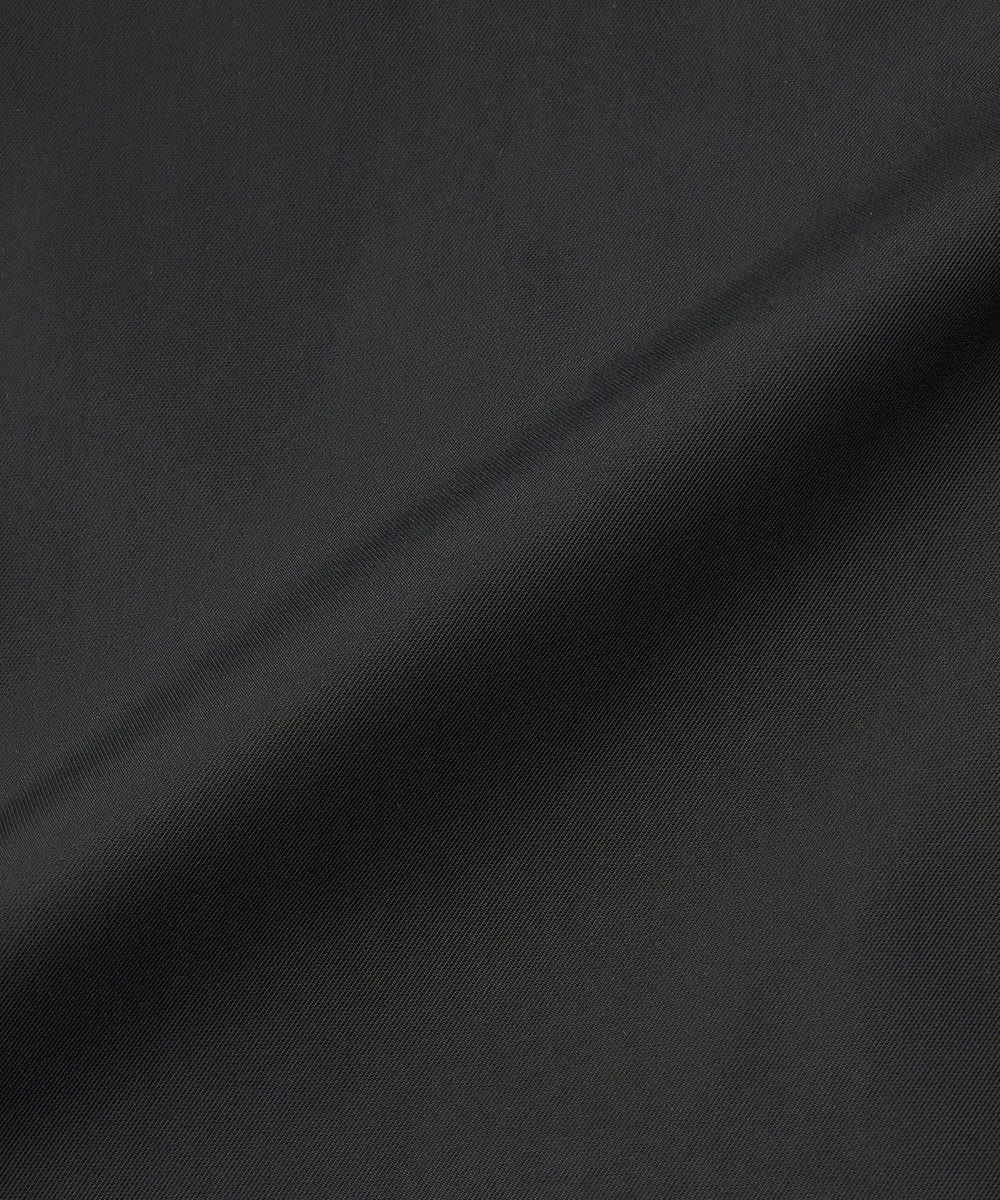 feerique Lサイズ（大きいサイズ） 【大きいサイズ】feerique メモリーツイルタックロングスカート ブラック