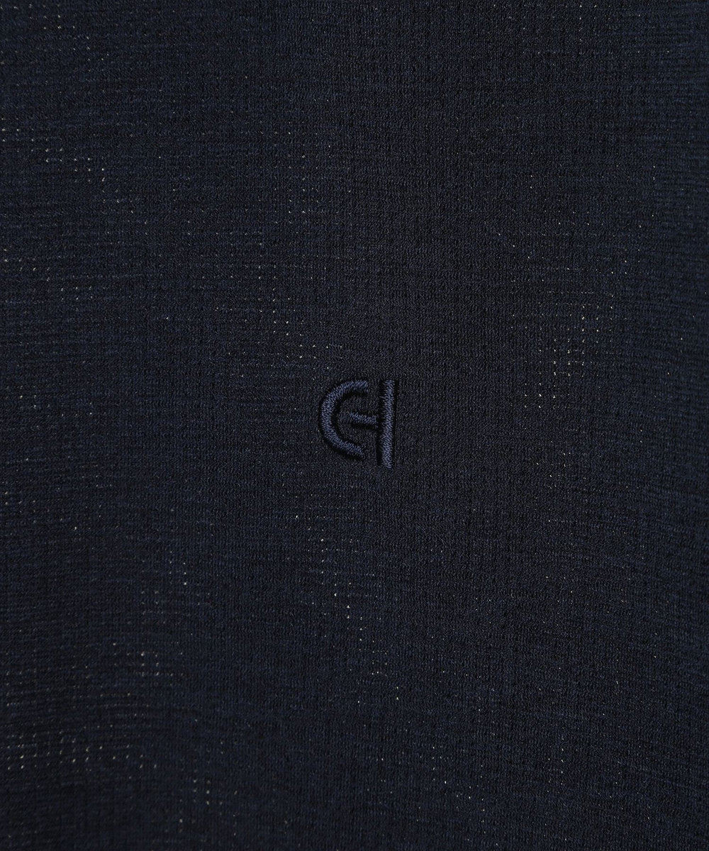 MEN'S BIGI  【COLE HAAN/コール ハーン】別注 メッシュジャージ素材ポロシャツ<吸水速乾><2WAYストレッチ> ネイビー
