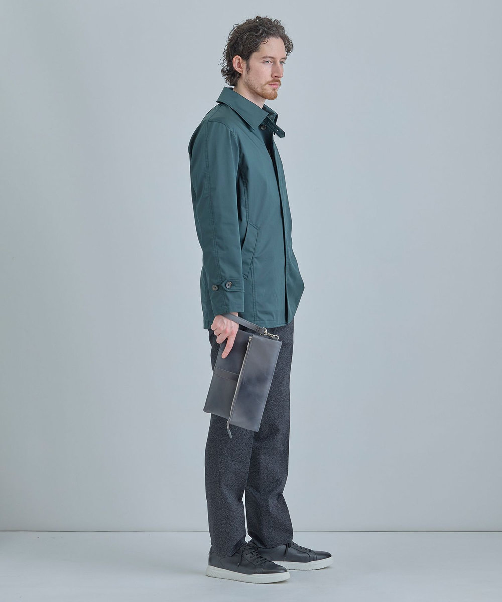 MEN'S BIGI 【SEEKER/シーカー】別注 2wayクラッチ&ショルダーバッグ グレー