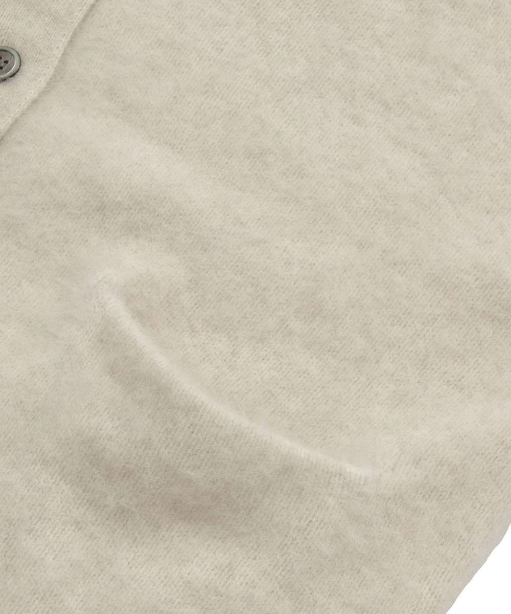 1er Arrondissement 【リニューアル】FOXカシミアカーディガン ベージュ
