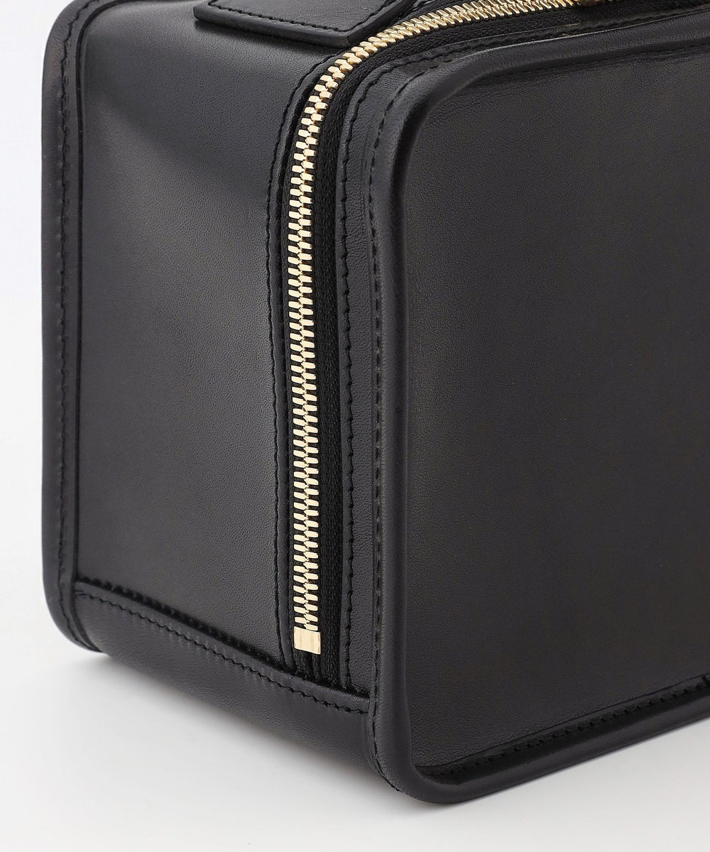 unbilanc LIFESTYLIST Leather Mini Book Bag ブラック