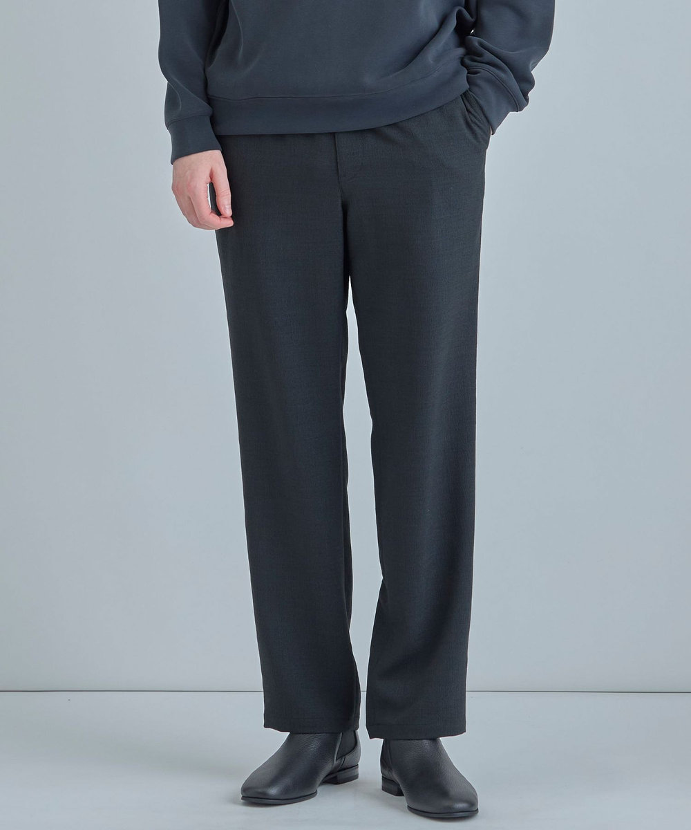 MEN'S BIGI Reflaxスラブオックスパンツ＜ストレッチ/イージーケア/吸汗性/通気性＞ ブラック