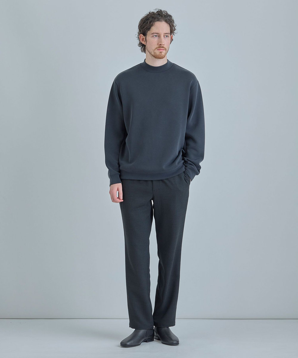 MEN'S BIGI Reflaxスラブオックスパンツ＜ストレッチ/イージーケア/吸汗性/通気性＞ ブラック
