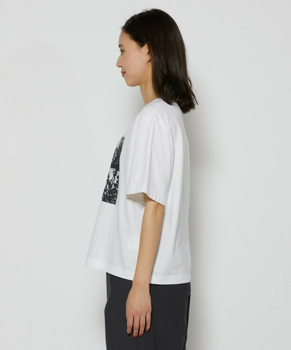 L'EQUIPE フォトプリントTシャツ ホワイト