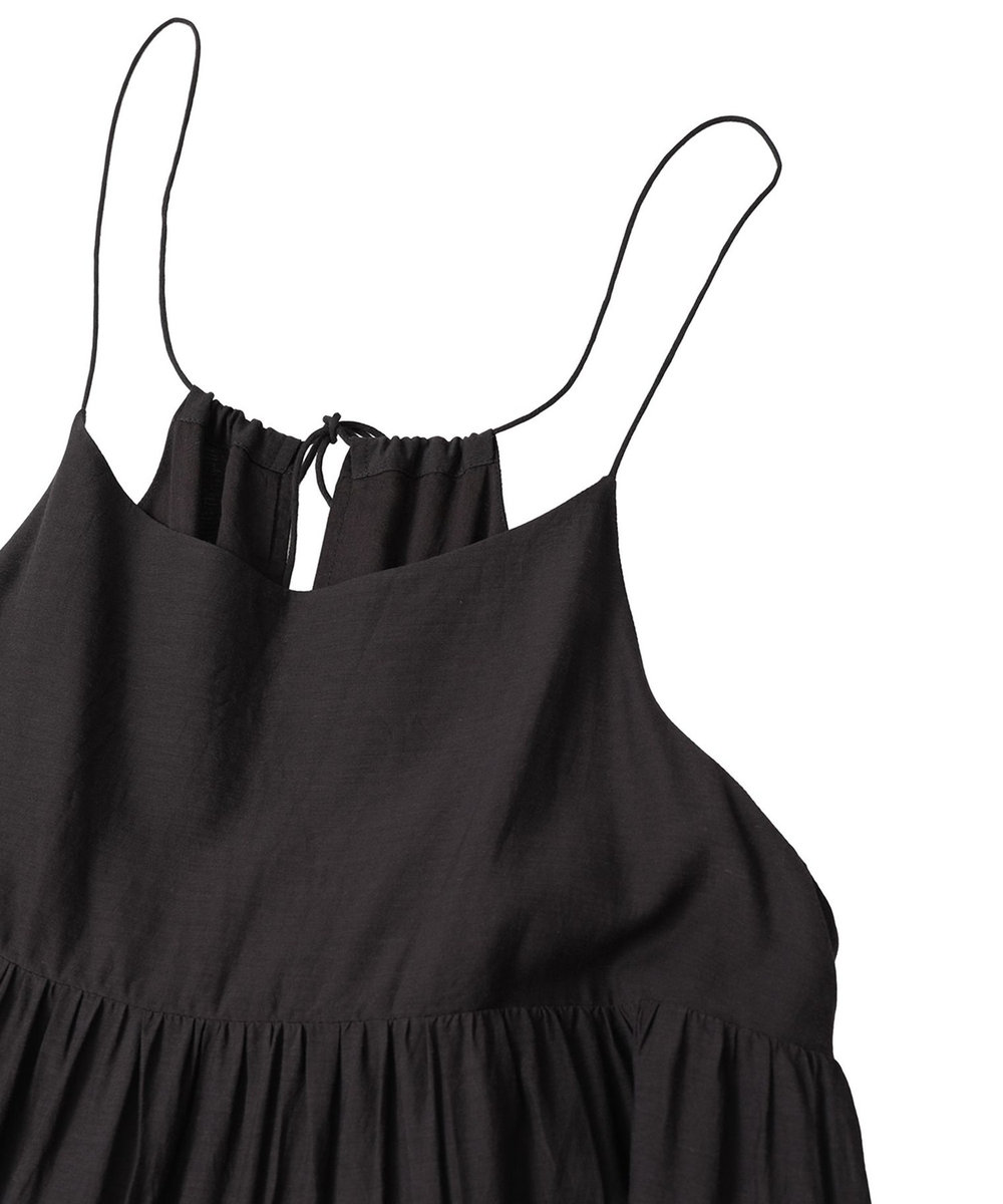 1er Arrondissement 【WEB限定】＜normment（ノーメント）＞ティアードドレス ブラウン
