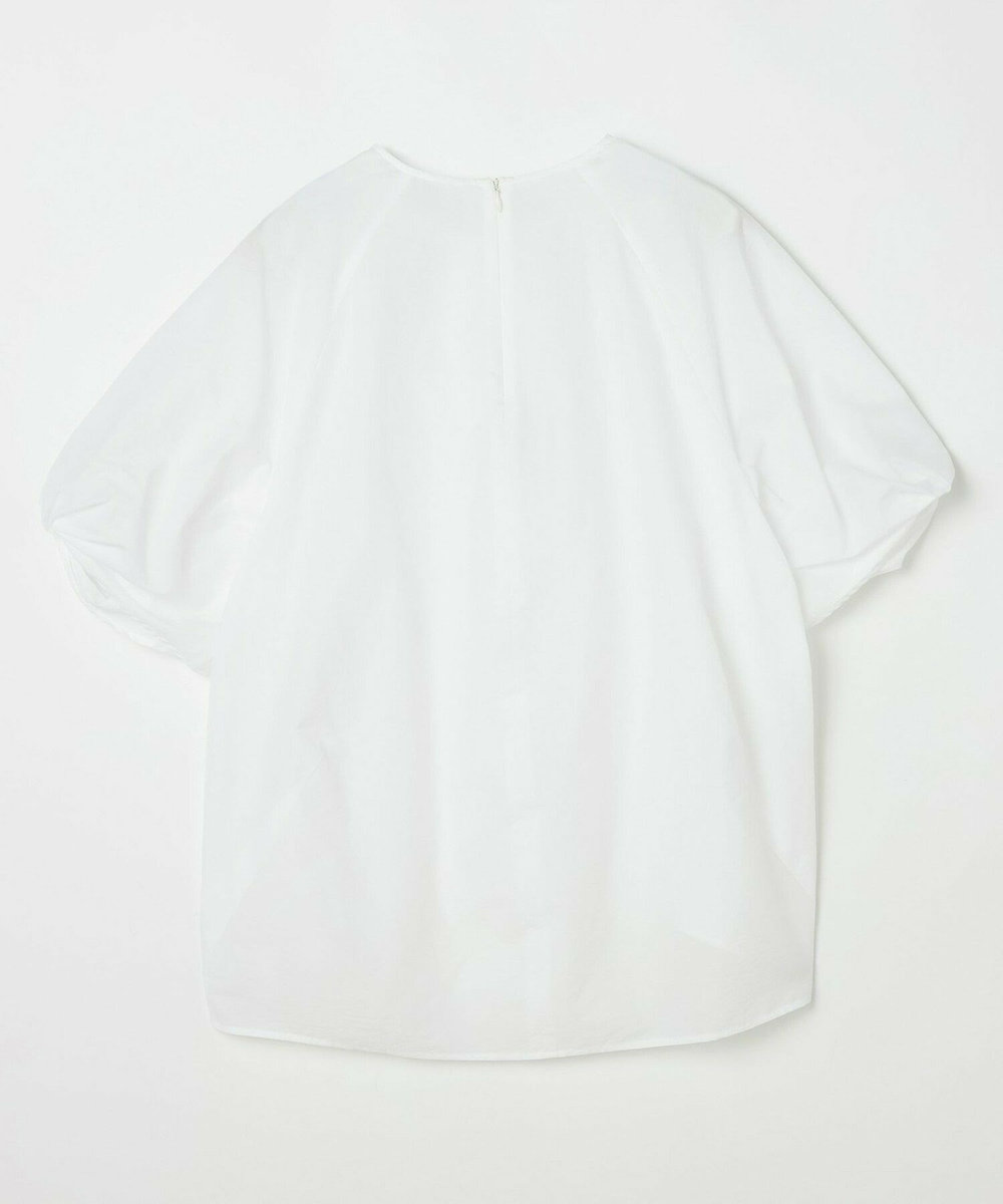 feerique feerique　ナイロンコットンタフタコクーンシルエットブラウス ホワイト
