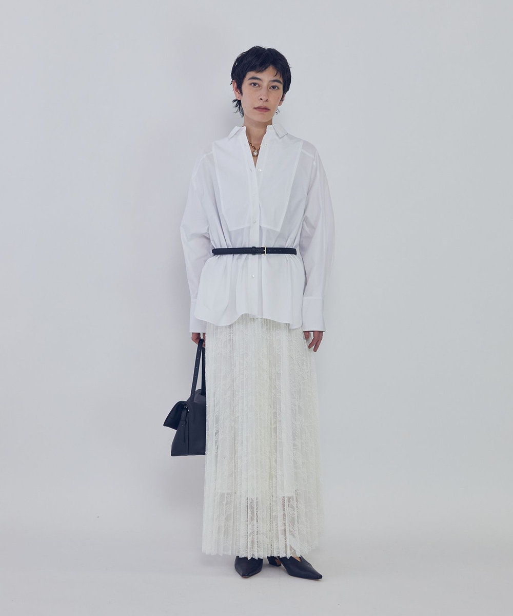 1er Arrondissement ブザムシャツ オフホワイト