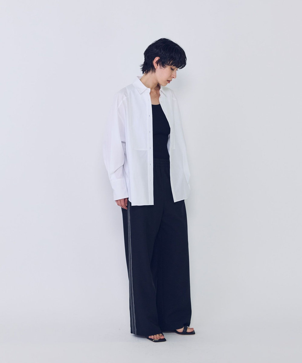 1er Arrondissement ブザムシャツ オフホワイト
