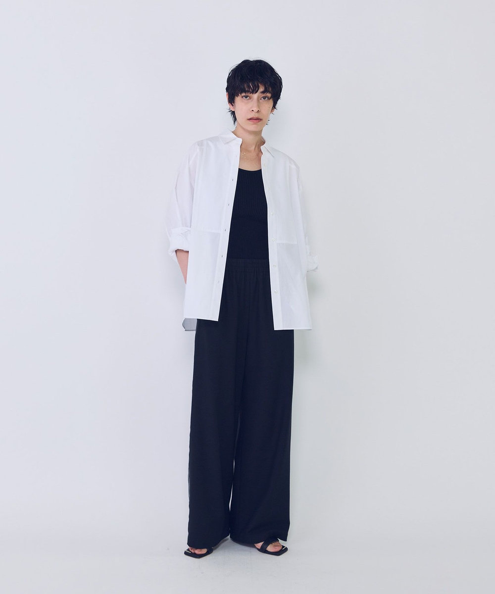 1er Arrondissement ブザムシャツ オフホワイト
