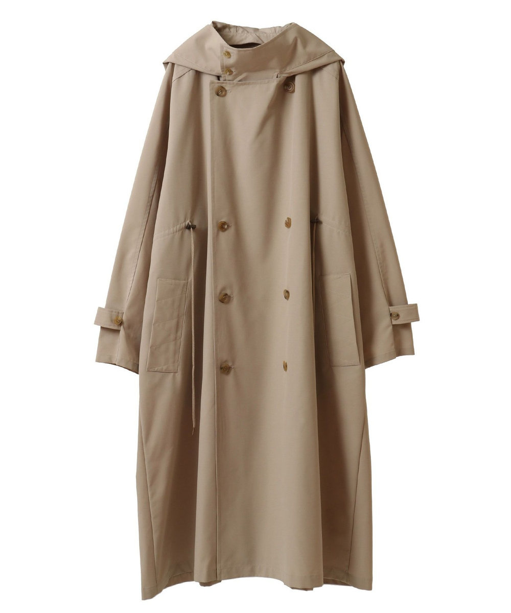1er Arrondissement ＜VACHEMENT×1er Arrondissement＞シェルタフタトレンチコート ベージュ