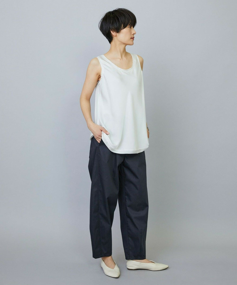 MOGA サイロコットンツイルバレルシルエットパンツ ブラック