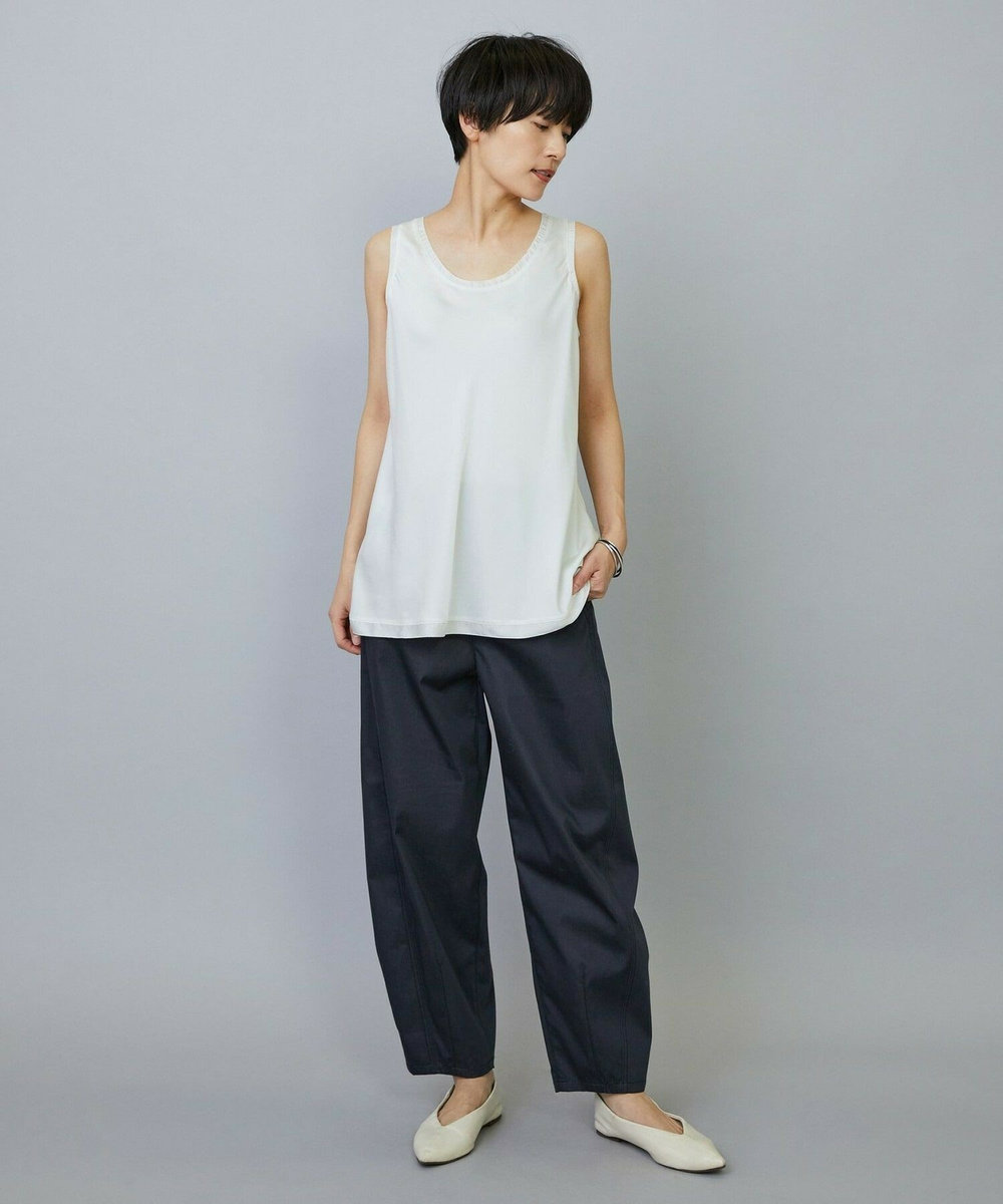 MOGA サイロコットンツイルバレルシルエットパンツ ブラック