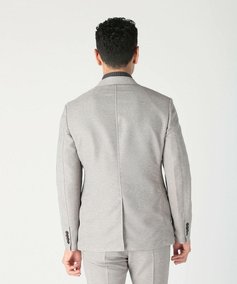 MEN'S BIGI 【ACTIVE TAILOR/アクティブテイラー】カラミメッシュストレッチジャケット<ストレッチ><通気性> ベージュ