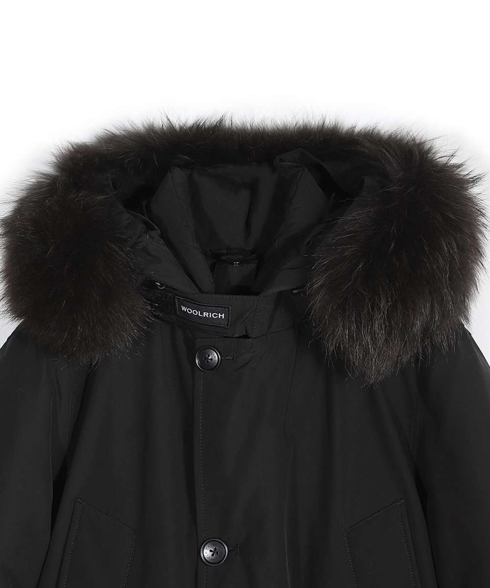 MEN'S BIGI 【WOOLRICH/ウールリッチ】別注アークティックパーカ ブラック