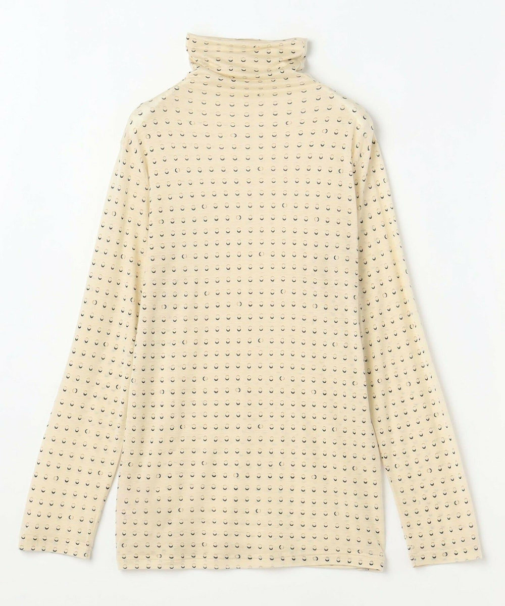 L'EQUIPE Lサイズ（大きいサイズ） 【大きいサイズ】テンセルカシミヤジャージハイネックカットソー ベージュ