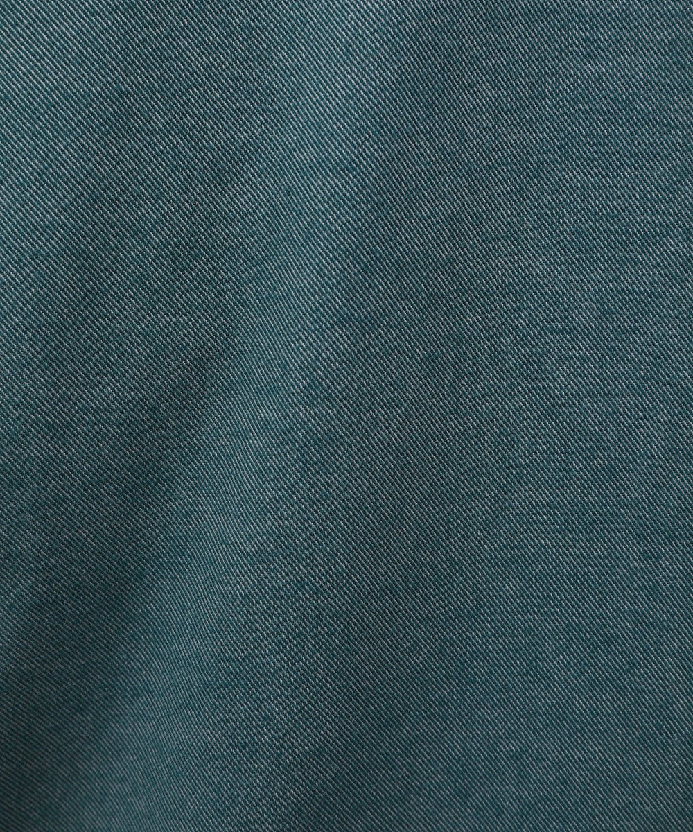 MEN'S BIGI フランネルフレンチフロントカジュアルシャツ グリーン