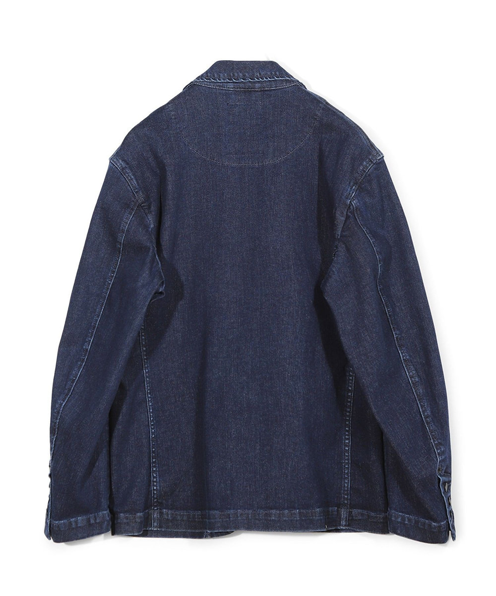 MEN'S BIGI 【DENHAM/デンハム】別注 デニムテーラードジャケット インディゴブルー