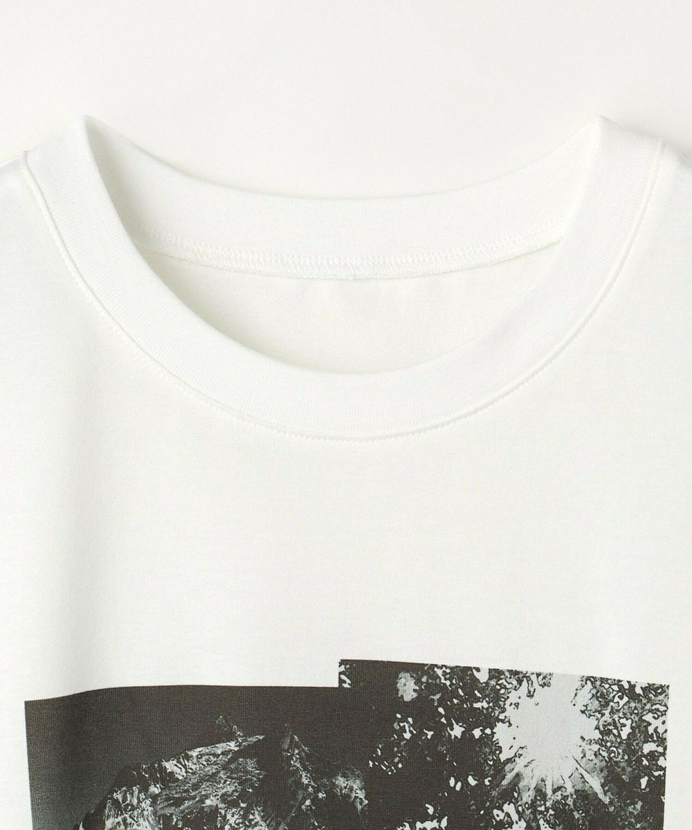 L'EQUIPE フォトプリントTシャツ ホワイト