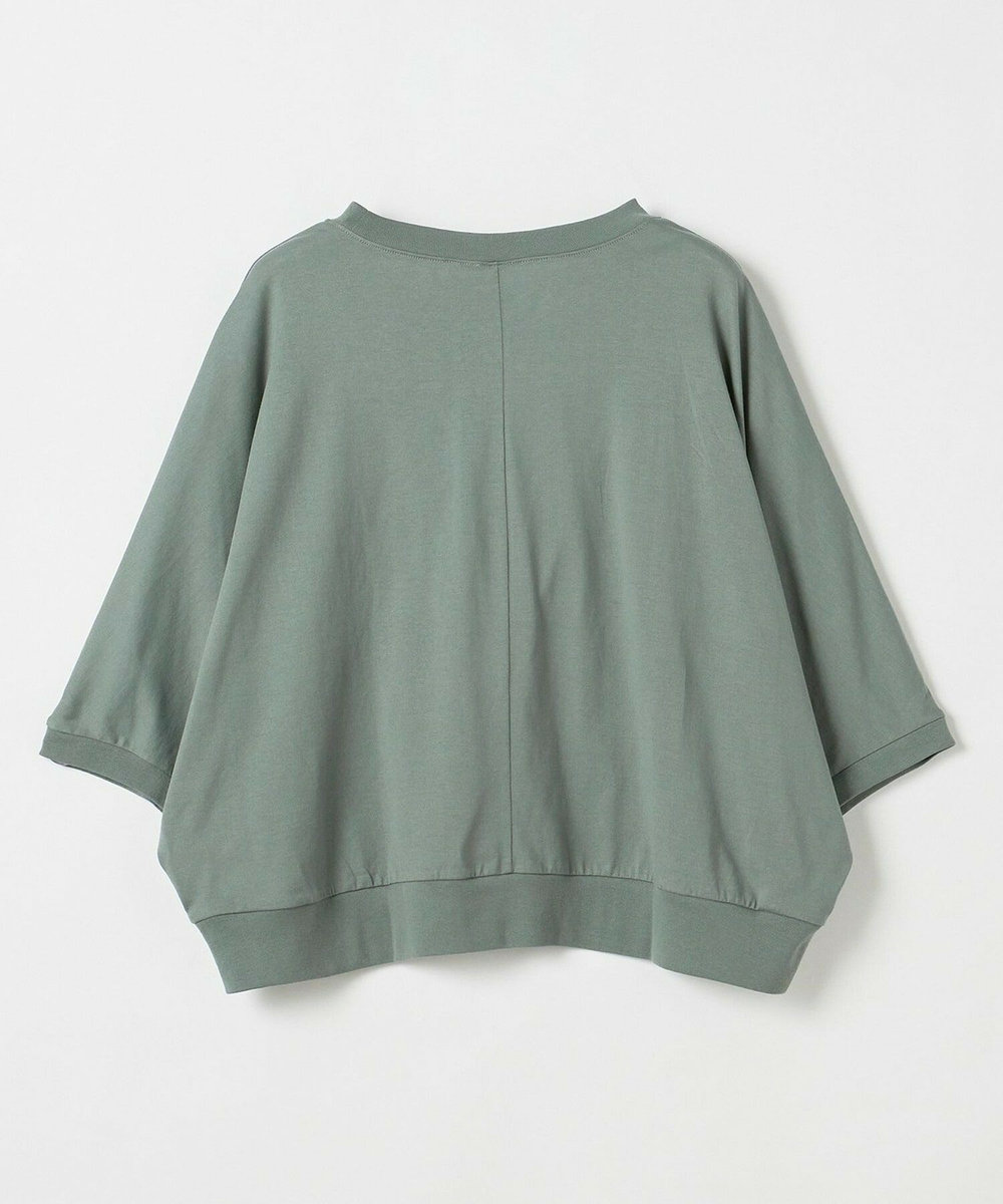 ADIEU TRISTESSE 60/2天竺Tシャツ ブルーグレー