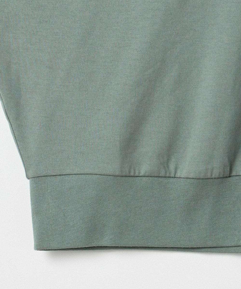 ADIEU TRISTESSE 60/2天竺Tシャツ ブルーグレー