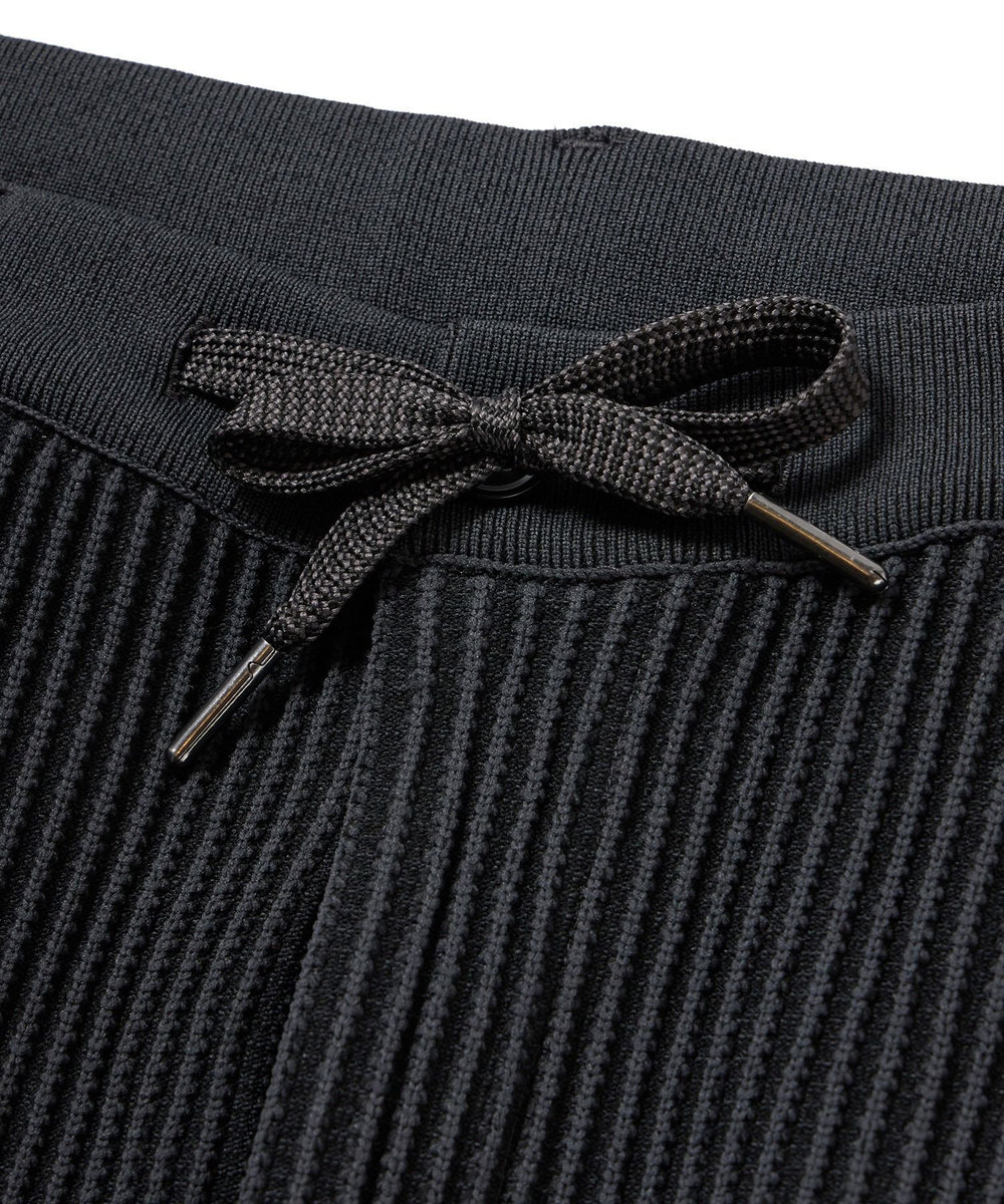 MEN'S BIGI たて畝ニットジャージイージーパンツ＜セットアップ対応＞ チャコールグレー