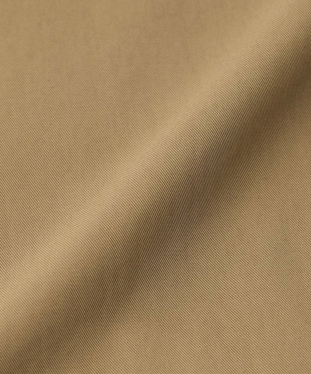 L'EQUIPE コットンナイロンベネシャントレンチコート キャメル