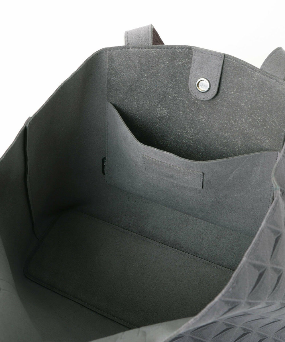 MEN'S BIGI 【Estivant/エスティバン】Tote Bag Medium / ウルトラスエード トートバッグ スモール ダークグレー