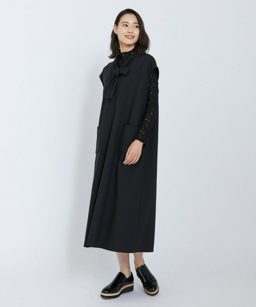 L'EQUIPE T/Rオックスワンピース ブラック