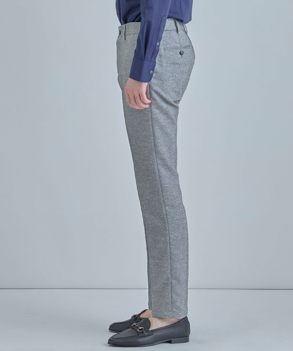 MEN'S BIGI 【ACTIVE TAILOR】カラミメッシュストレッチパンツ＜軽量/通気性/ストレッチ＞ グレー